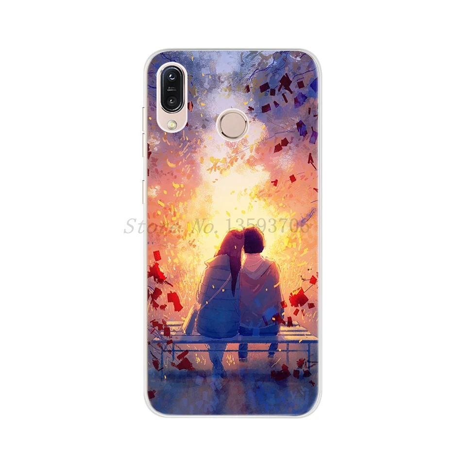 Для Asus Zenfone Max (M1) ZB555K чехол 5 "Роскошный тонкий мягкий ТПУ противоударный для ZB555KL