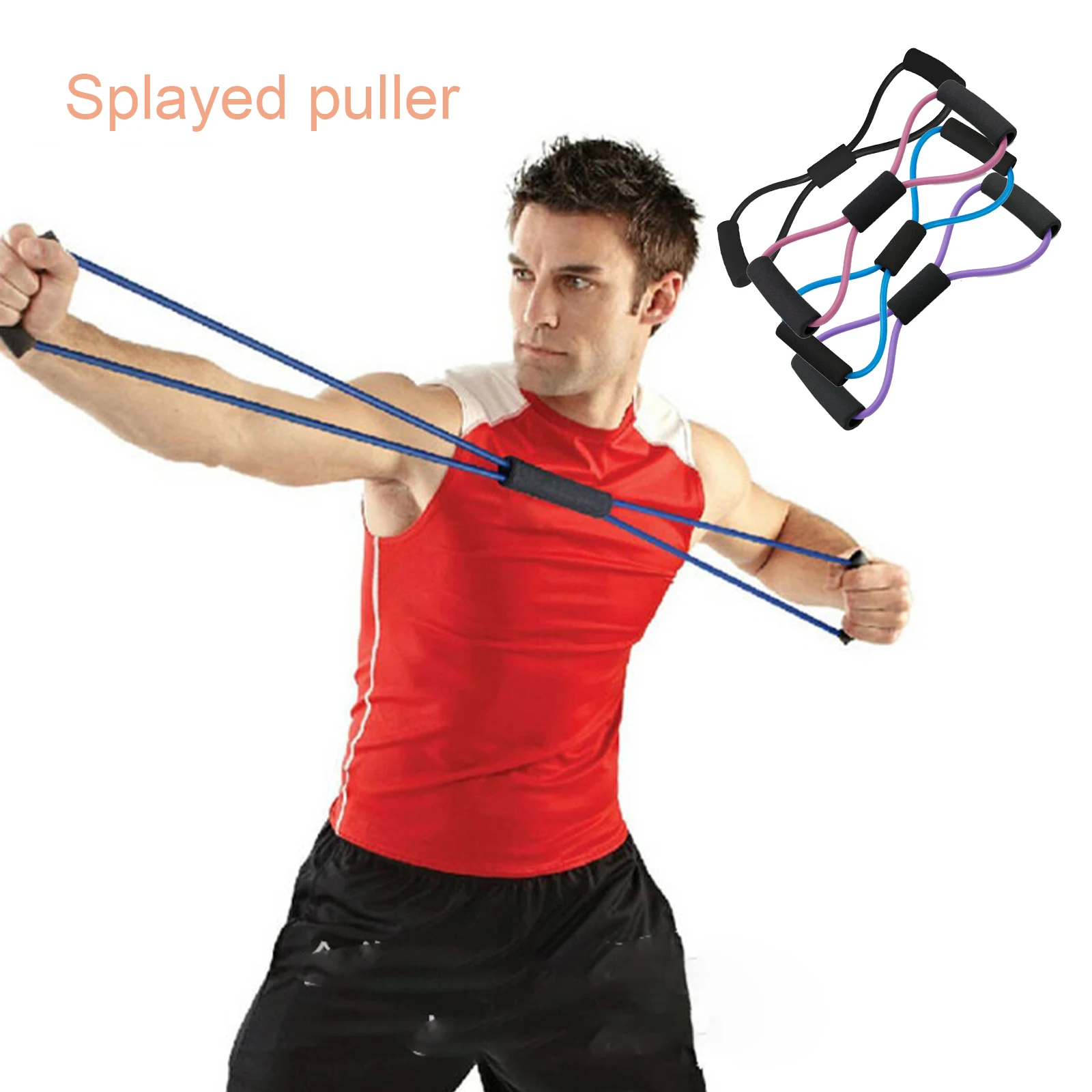 

Эластичная резиновая лента для занятий спортом, 8 слов