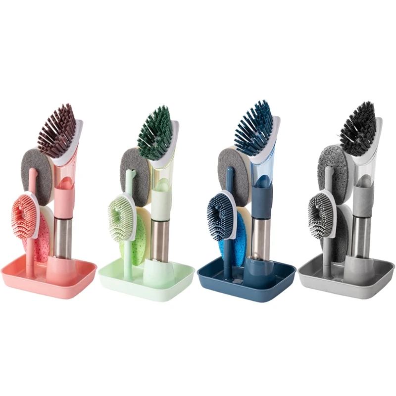 

D55F Kitchen Oil Pan Cleaning Brush for Cleaning Stains Moisture Resistance