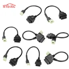 OBD2 разъем для мотоцикла, для YAMAHA 3pin 4pin 6pin для HONDA Moto OBD Удлинительный кабель