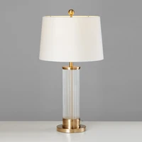post modern glass atmosphere table lamp light luxury simple fashion bedside bedroom table lamp