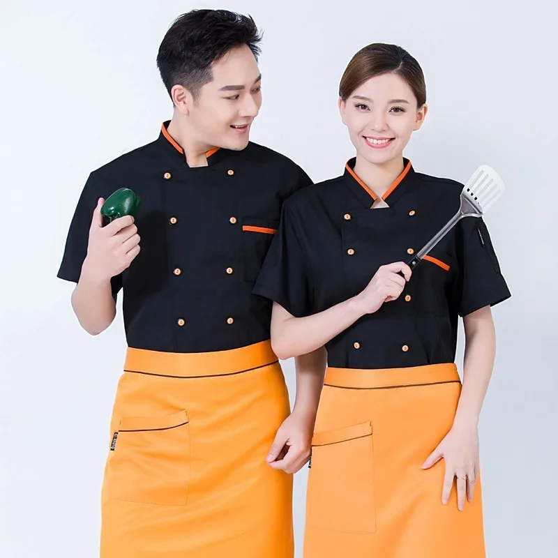 Одежда летняя одежда с коротким рукавом рабочая для отеля мужское и женское