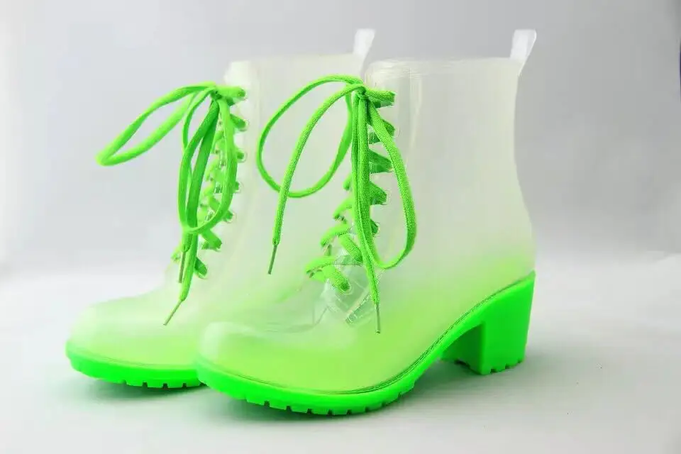 

New fashion anti slip low tube boots wear resistant women's water shoes shoes warm