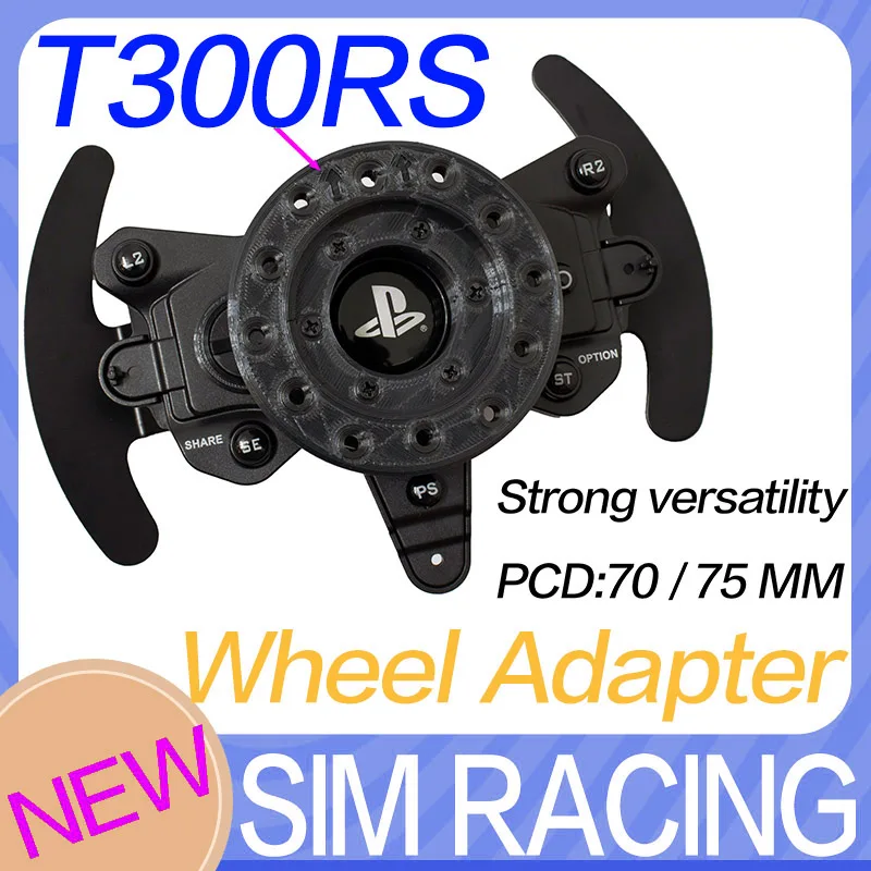 

[Отдых] thrdmaster t300 адаптер руля SIMRACING PCD 70 или 75 sim racing th8a 100% заполняющее весло переходник для ручки переключения MOD