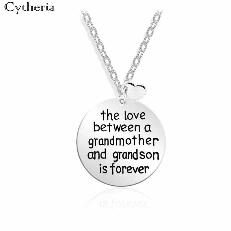 Колье любовь между бабушкой и внуком это навсегда набор для любви подарок внука