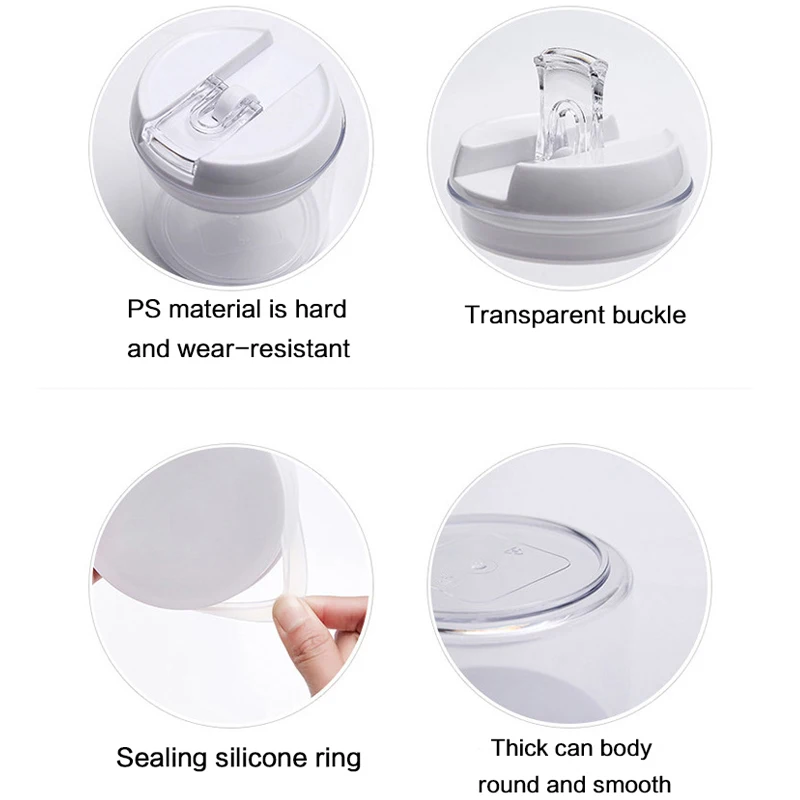 storage box Storage tanks Multi-capacity plastic food kitchen containers Transparent Sealed Cans snacks dried fruits multigrain | Дом и сад