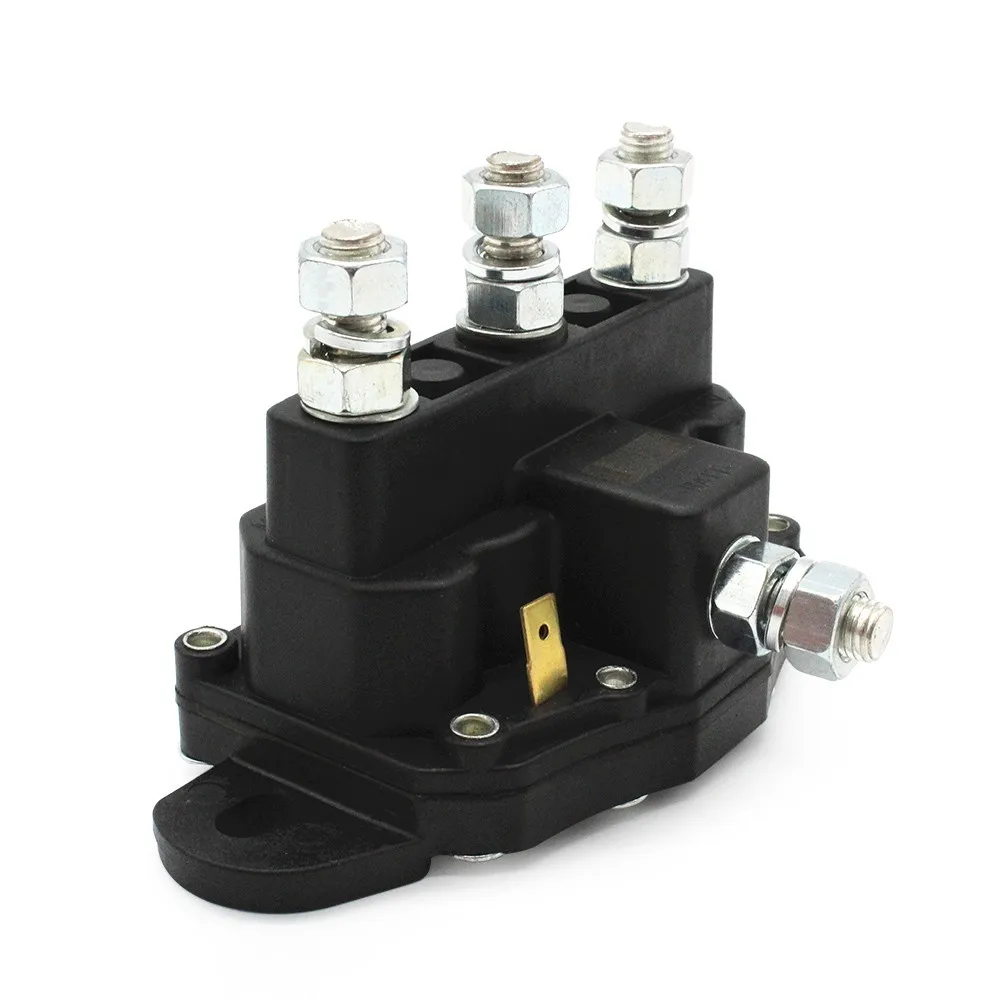 РЕВЕРСИВНОЕ электромагнитное реле с 6 клеммами контактор двигателя лебедки 12 В