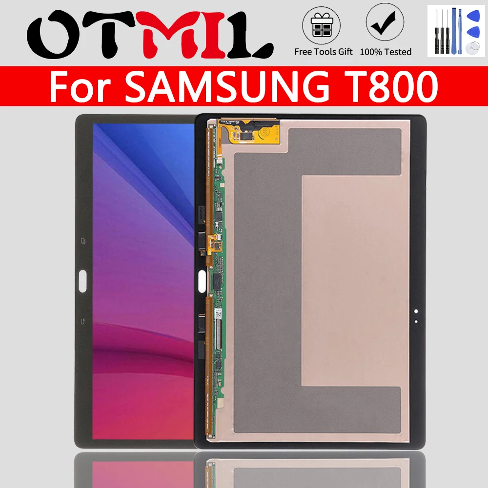 Оригинальный 10 5 для SAMSUNG Galaxy T800 LCD сенсорный экран с рамкой дигитайзер Samsung Tab S SM