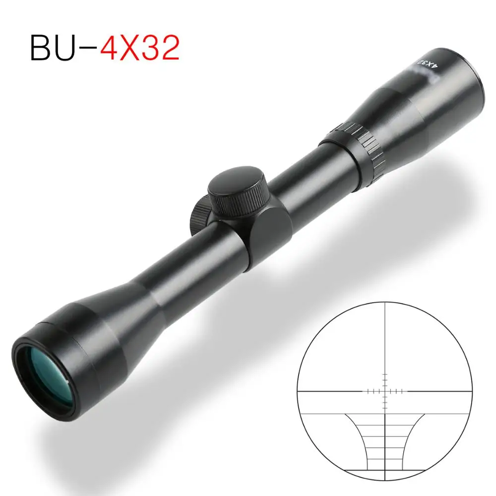 Бесплатная доставка BU тактические 4X32 пневматическая винтовка оптика