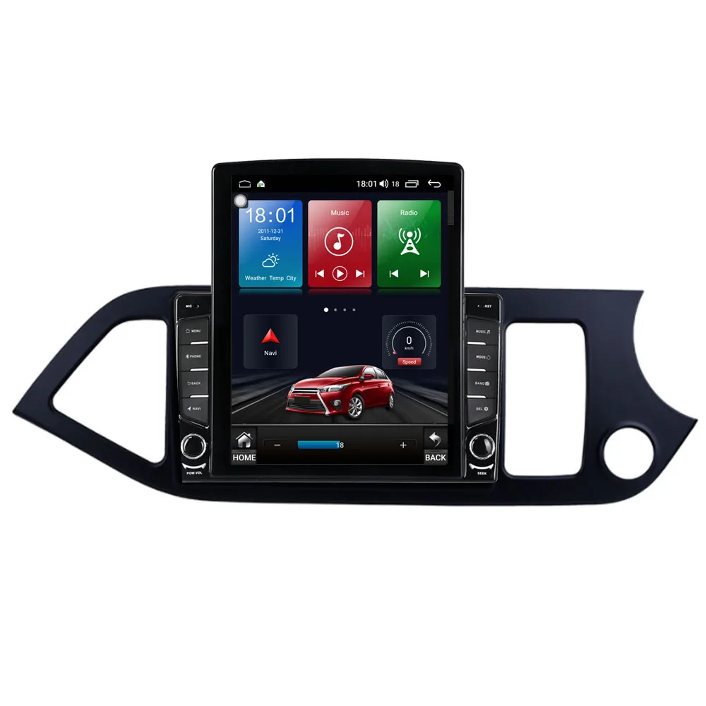Автомобильная Мультимедийная система 9 7 дюйма Android 10 1 для KIA PICANTO Morning 2011