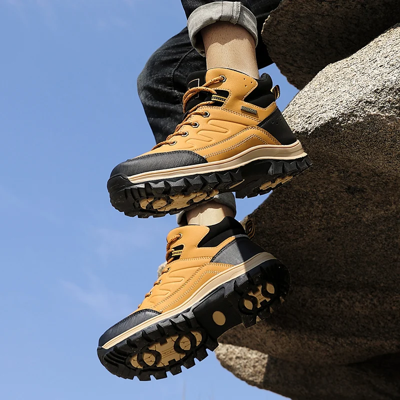 

Summer hot-selling high-quality hiking shoes men's outdoor climbing non-slip wear-resistant breathable hiking shoes
