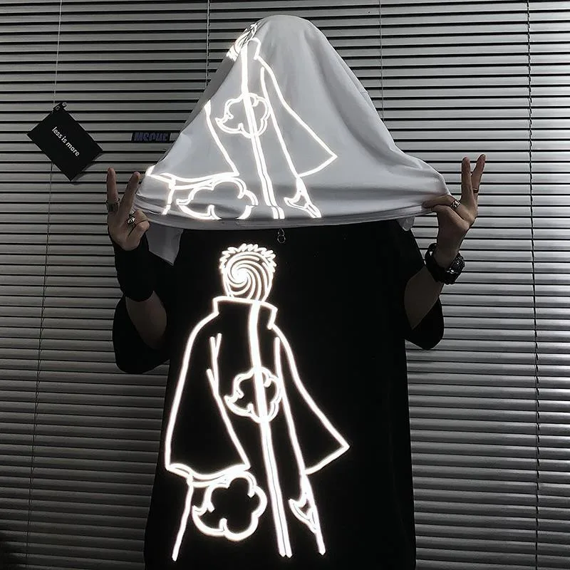 Футболка мужская в стиле Харадзюку С амином уличная одежда свободная футболка