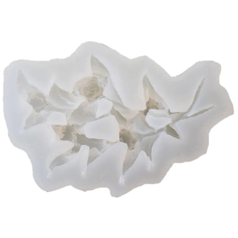 

New Transparent Silicone Mould Resin Decorative Craft DIY Rose Flower Mold Epoxy Resin Molds for Jewelry
