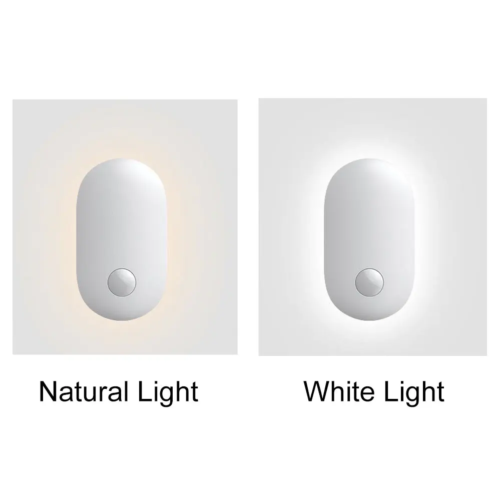 

Night Light For Home Motion Sensor Toilet Removable Bedside Mini Magnetic Suction Portable USB Rechargeable Bedroom Long Lasting