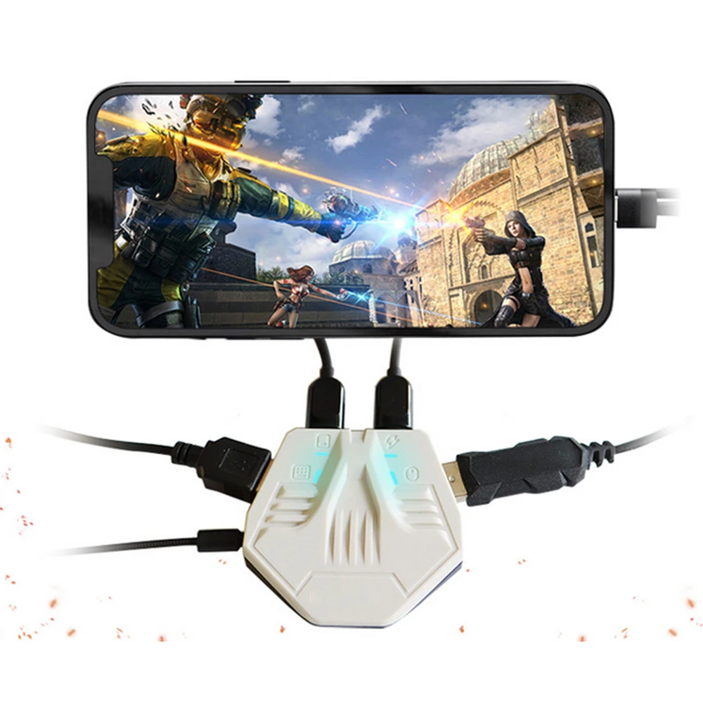 

Keyboard Mouse Converter for Android Type-C No Delay Game Phone Controller Connection Adapter for PUBG Mobile Game Accessories