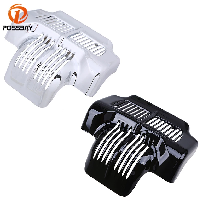 Универсальный чехол POSSBAY для масляного радиатора мотоцикла подходит Harley Electra Glide