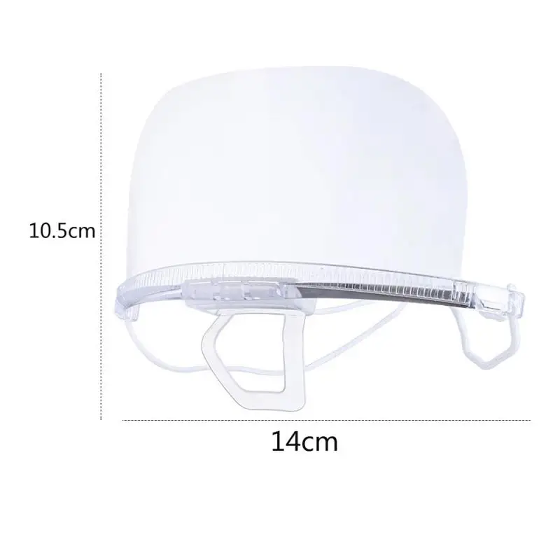 

1/10pcs PET Clear Anti-oil Plastic Cover Ultra-light Anti-splash Half Face Shield Reuseable Work Guard Cover Shield Kitchen Tool