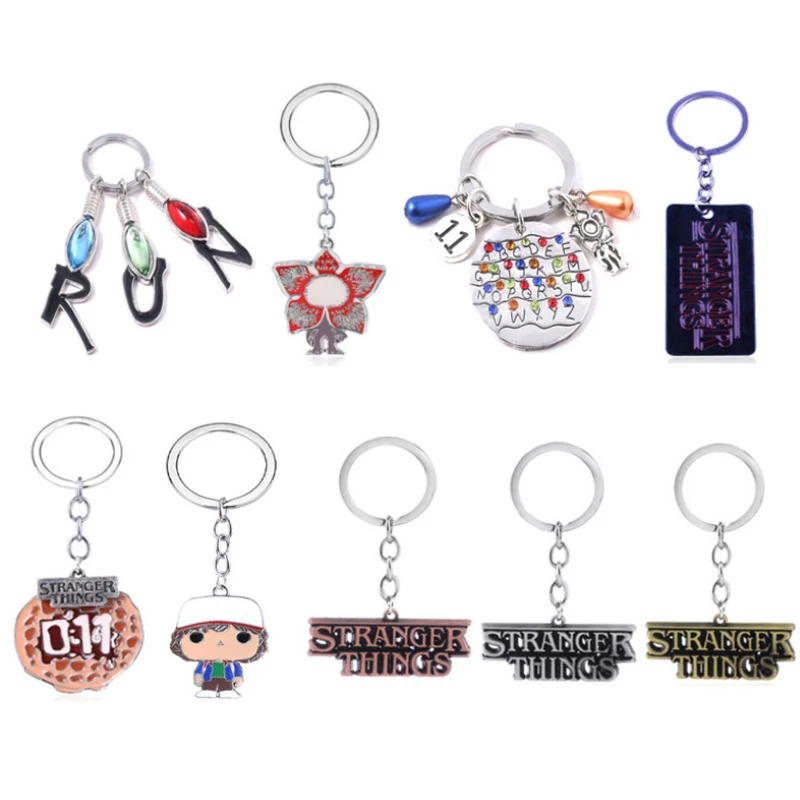 Брелок для ключей с надписью очень странные дела|Брелоки| |