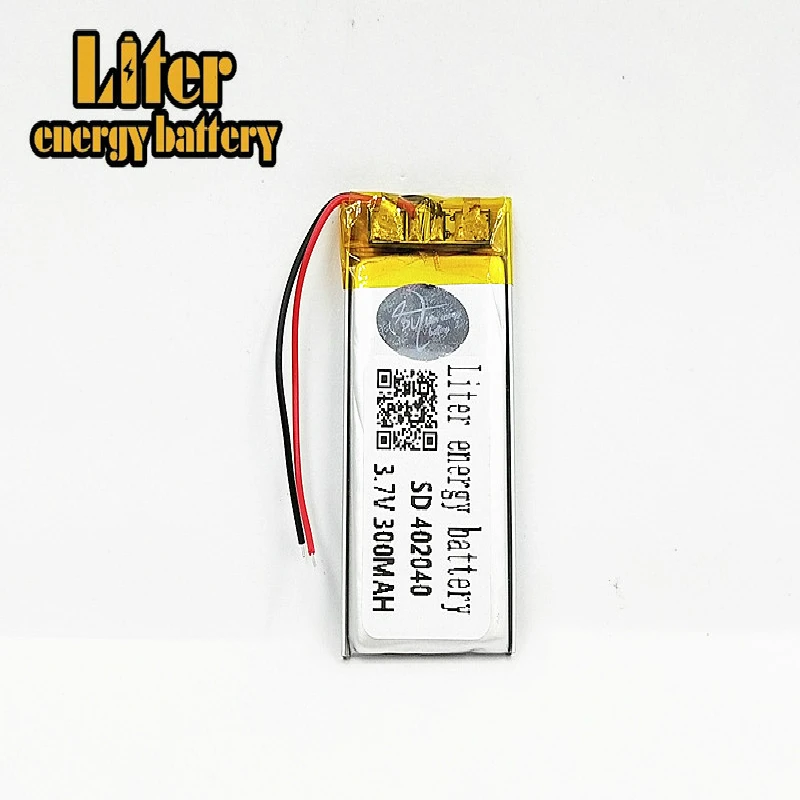 1/2/4 шт 3 7 V 300mAh 402040 Li Ion po полимерные литиевые аккумуляторные ячейки для маленьких