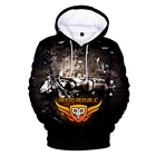 Мужская одежда, осеньзима, мужскоеженское платье с длинным рукавом из полиэстера, популярная сборная Республика, детский топ с 3D принтом Y2K