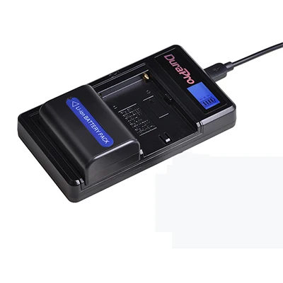 Комплект из 2 предметов 1800 мА/ч, NP-FM50 NP FM50 Камера Батарея+ ЖК-дисплей USB Зарядное устройство для sony NP-F550 F570 F770 F750 F960 F970 FM500H FM70 QM91D QM71 - Цвет: 1 Battery Set