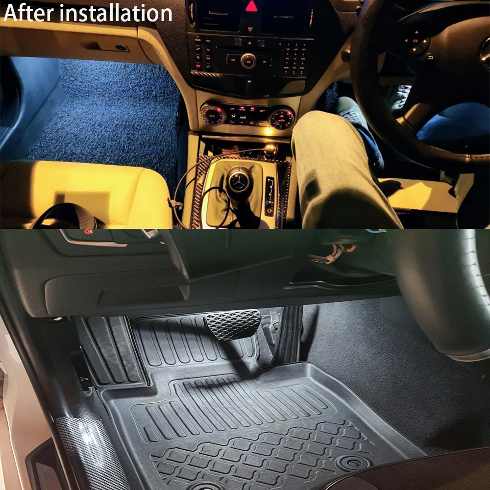 

LILISHIWO Courtesy Footwell Door Luggage Trunk Light Lamp for Mercedes Benz B R G Class W245 W251 R251 W463 Smart Fortwo W451