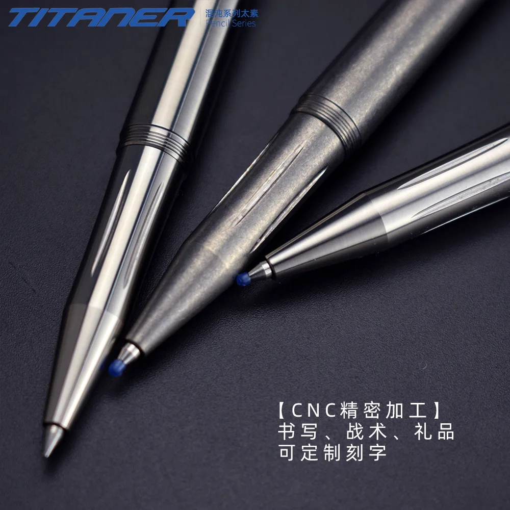 Harga TITANER Titanium Alloy Penandatanganan Pena Pena Taktis Alat Pertahanan Diri Dengan Tungsten Steel Kaca Breaker