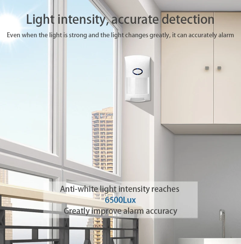 

Tuya Smart Home Smart Alarm Outdoor Motion Sensor Detector Security Wireless Lane Suitable For Home Security