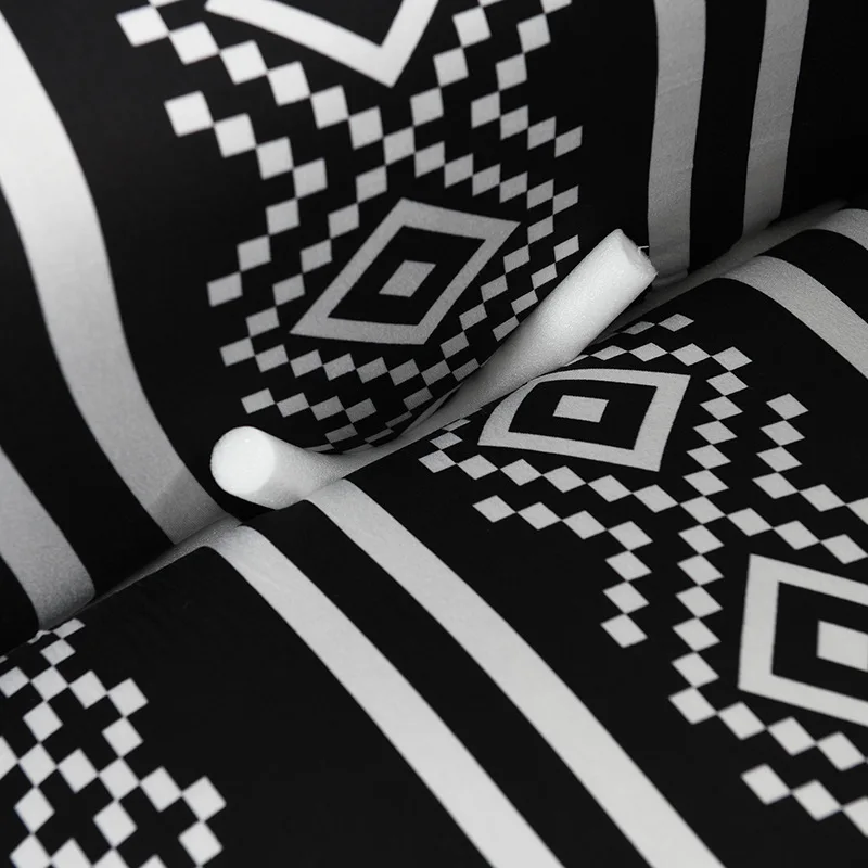 Эластичный белый чехол для дивана эластичный облегающий полноразмерный в