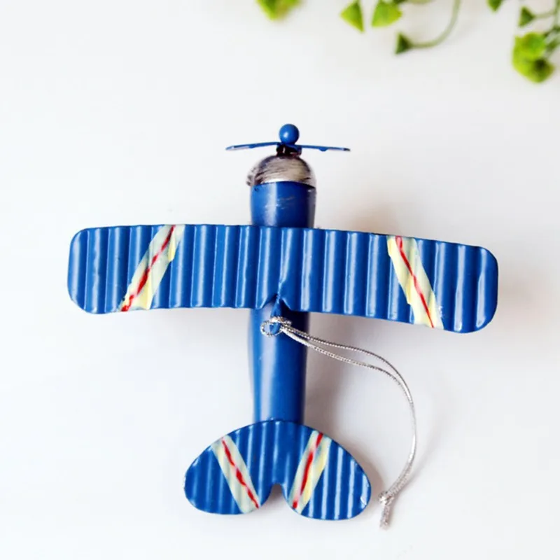 

Винтажная модель самолета в стиле ретро, металлическая модель самолета ручной работы, модель самолета, реквизит для фото, украшение для дом...