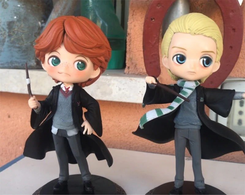 QPosket Ron Weasley Granger Гермиона Снейп Драко Малфой Ньют большие глаза милые фигурки модель игрушки кукла подарок на Рождество