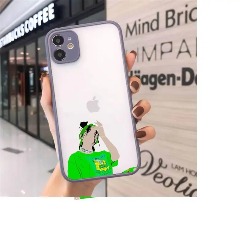 

Camila Cabello Mila Camz Kaki Phone Cases Matte Transparent for iPhone 7 8 11 12 s mini pro X XS XR MAX Plus cover funda