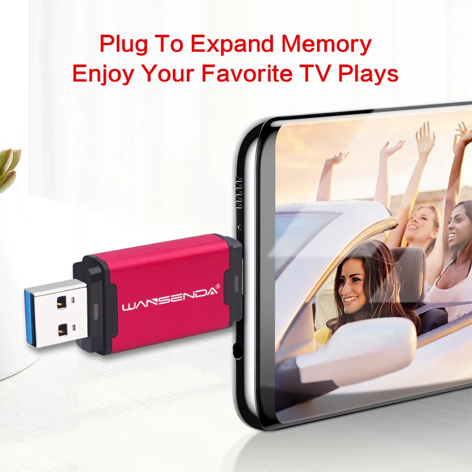 WANSENDA USB флеш накопитель 512 ГБ 256 128 64 32 16 ГБ|USB флэш-накопители| |