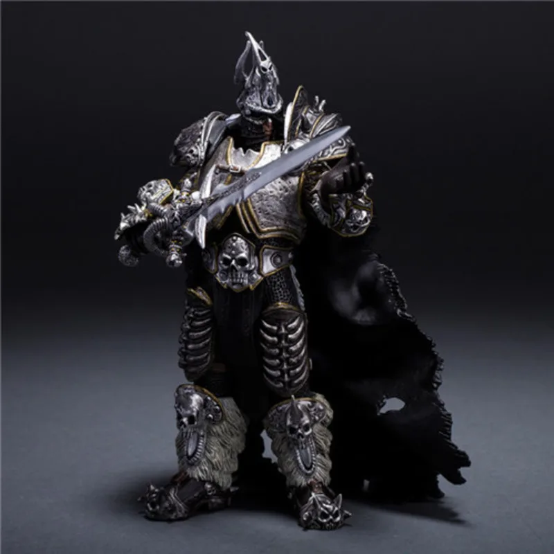 Новая модель Hand Do World-Of-Warcraft, 7 дюймов, коллекционные статуэтки, фигурка героя из мультфильма Lich King Alsace