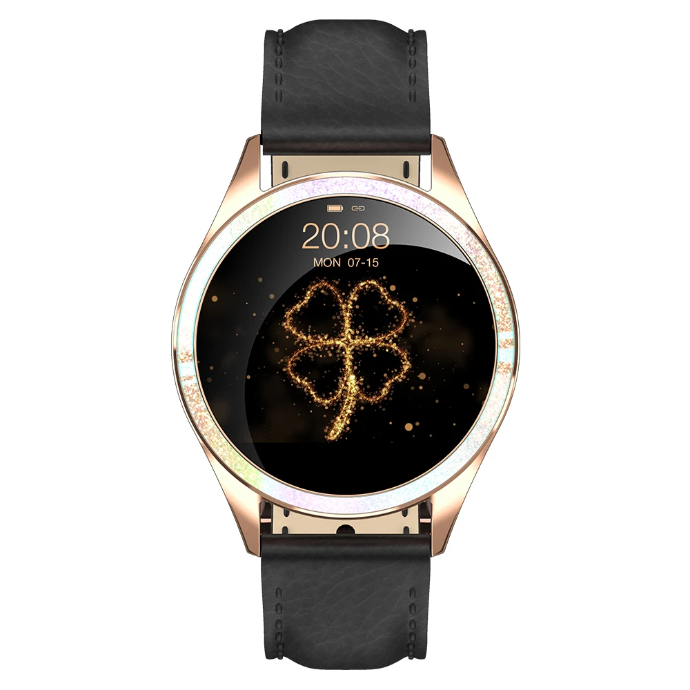 KINGWEAR KW20 Смарт-часы монитор сердечного ритма во время сна IP68 Водонепроницаемый фитнес-трекер шаги калорий смарт-часы женские стильные