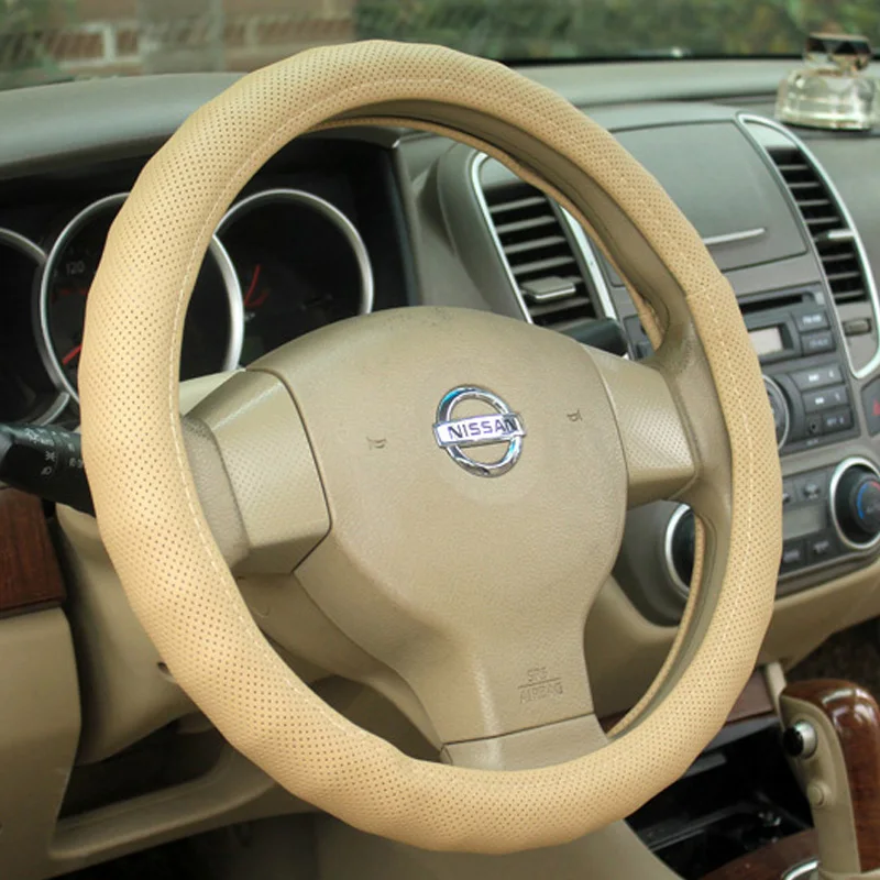 Чехол рулевого колеса автомобиля 37 38 см Универсальный Высококачественный чехол