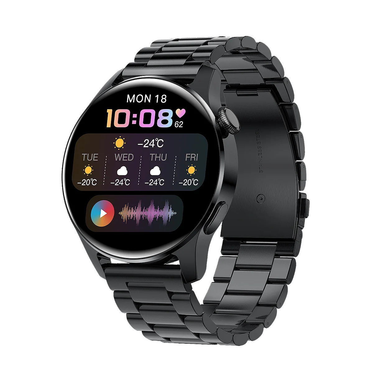 

Новинка 2021, смарт-часы HUAWEI, мужские водонепроницаемые спортивные часы с фитнес-трекером, мужские Смарт-часы с Bluetooth-вызовом для Android, IOS + коро...