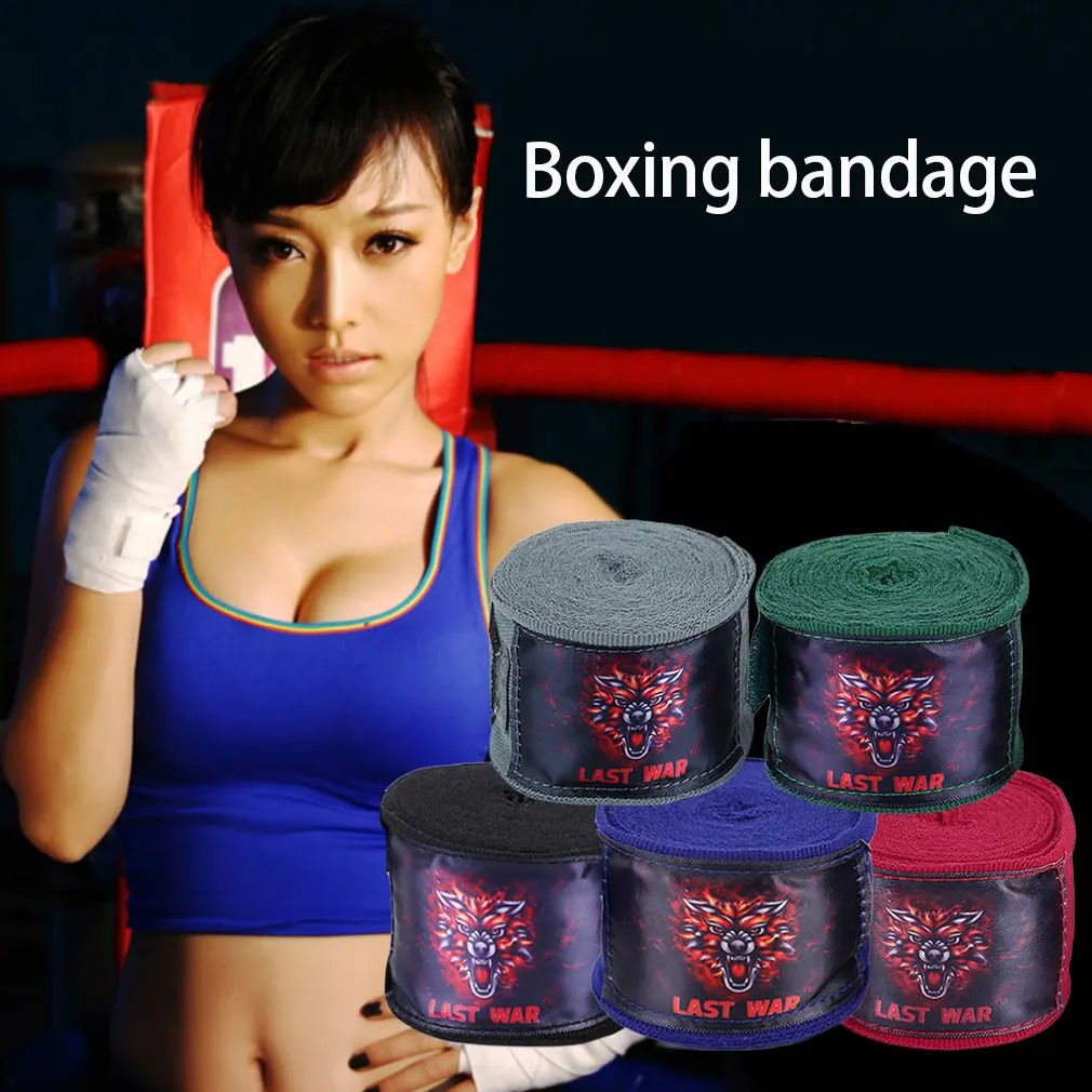 2 шт. спортивный Боксёрские перчатки ремень Sanda Muay Thai Fighting боксерский бандаж