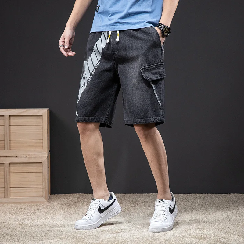 

Plus Size 8XL7XL 6XL XXXXXL Casual Denim Shorts Mens Summer Cotton Jeans Shorts Cargo Shorts For Men Hole Vintage Short Pant