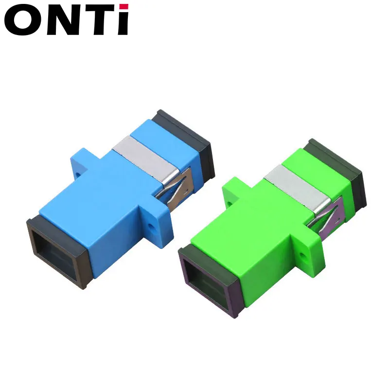 ONTi 500 шт. волоконно оптический соединитель Адаптер SC/UPC SM фланец Одномодовый