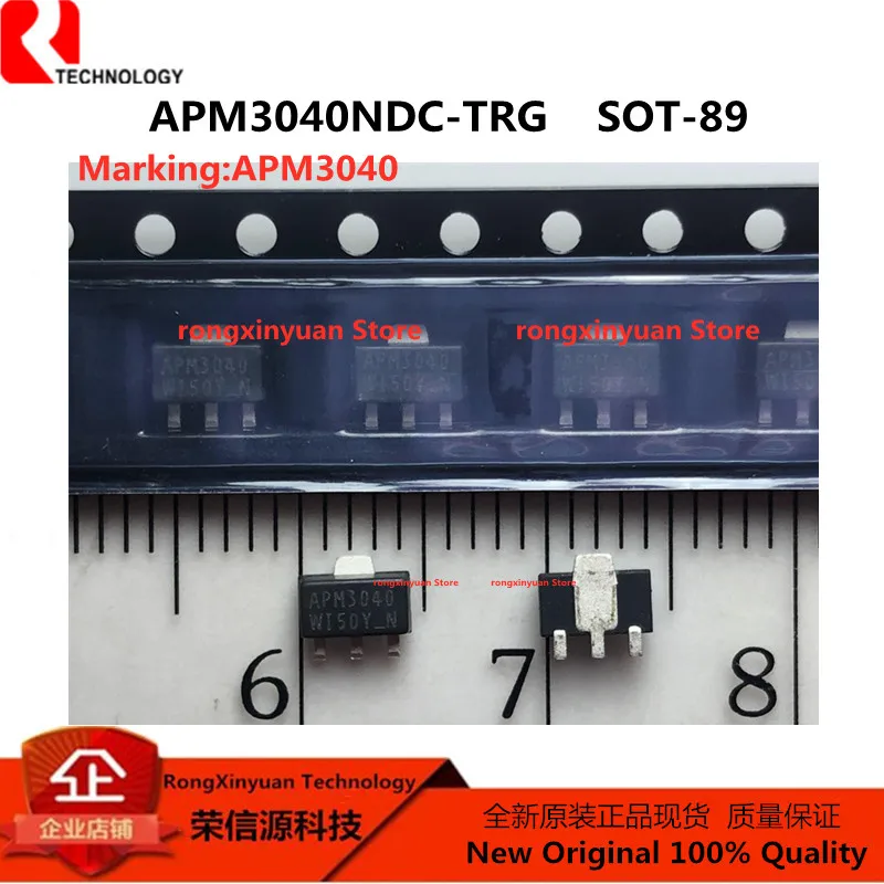 20 шт./лот APM3040NDC-TRG APM3040NDC-TRL APM3040NDC APM3040 СОТ-89 30V/3A N-канальный Повышение Режим MOSFET 100% Новый оригинальный