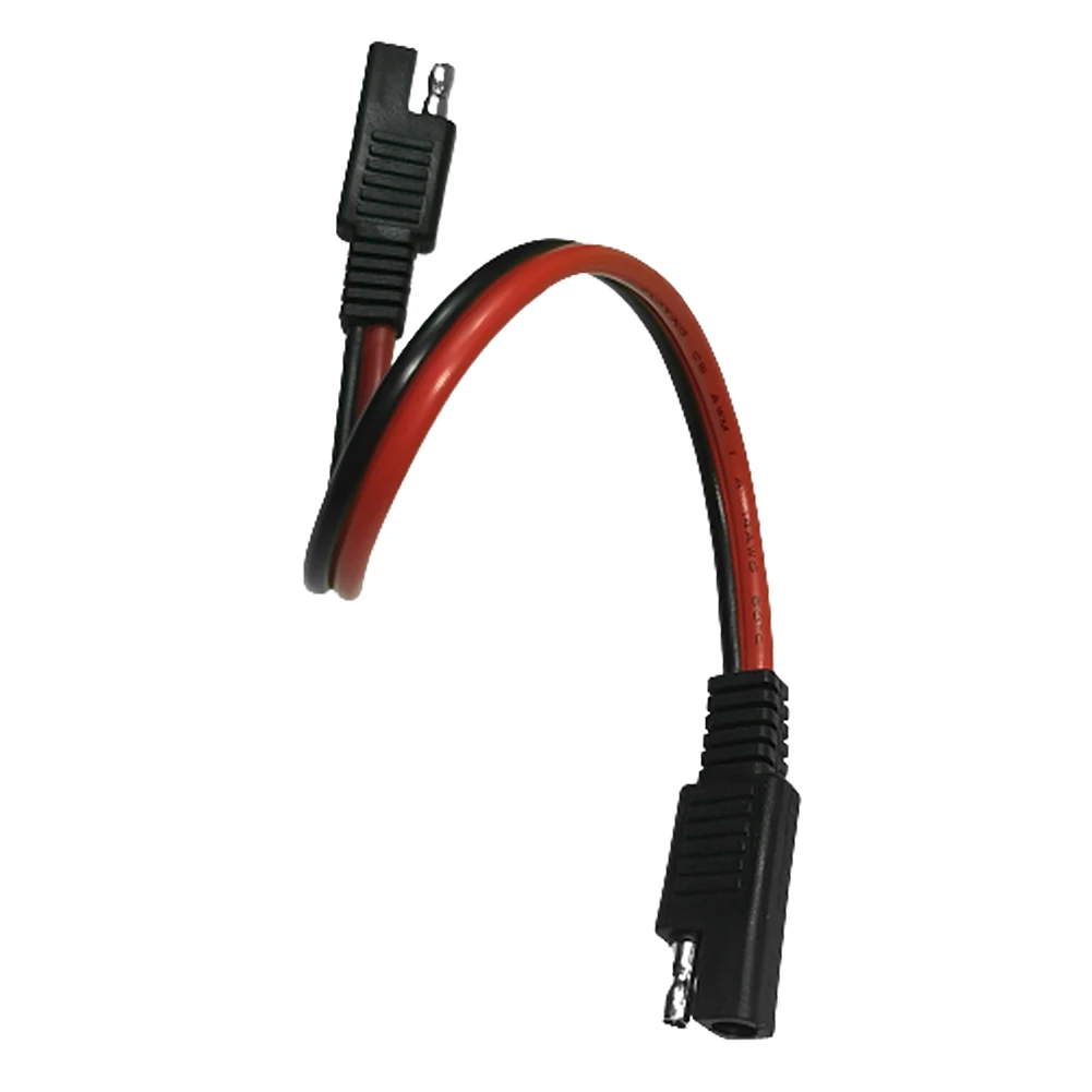 2-контактный Штекерный провод 14AWG 30 см SAE Удлинительный кабель питания адаптер