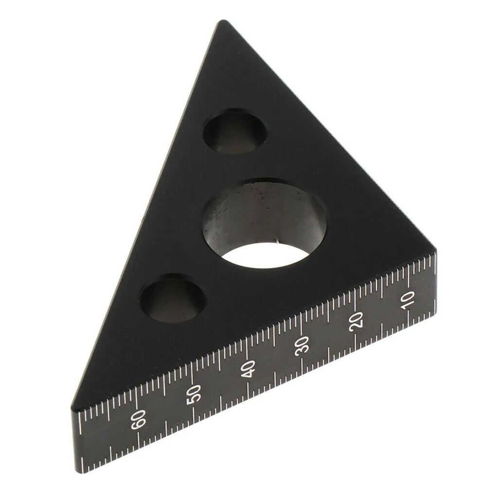 

45 90 Degree Triangle Measure Ruler 74cm*104cm Aluminum Alloy Carpenter\\'s Tool