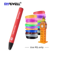 myriwell rp 300a original 3d pen touch sensing control auto speed 1 75mm pcl filament diy 3d printing pen for kids children