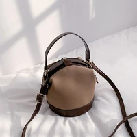 2021 luxury designer handbag women shopper bucket bags fashion casual french style elegant solid color pu leather crossbody bags