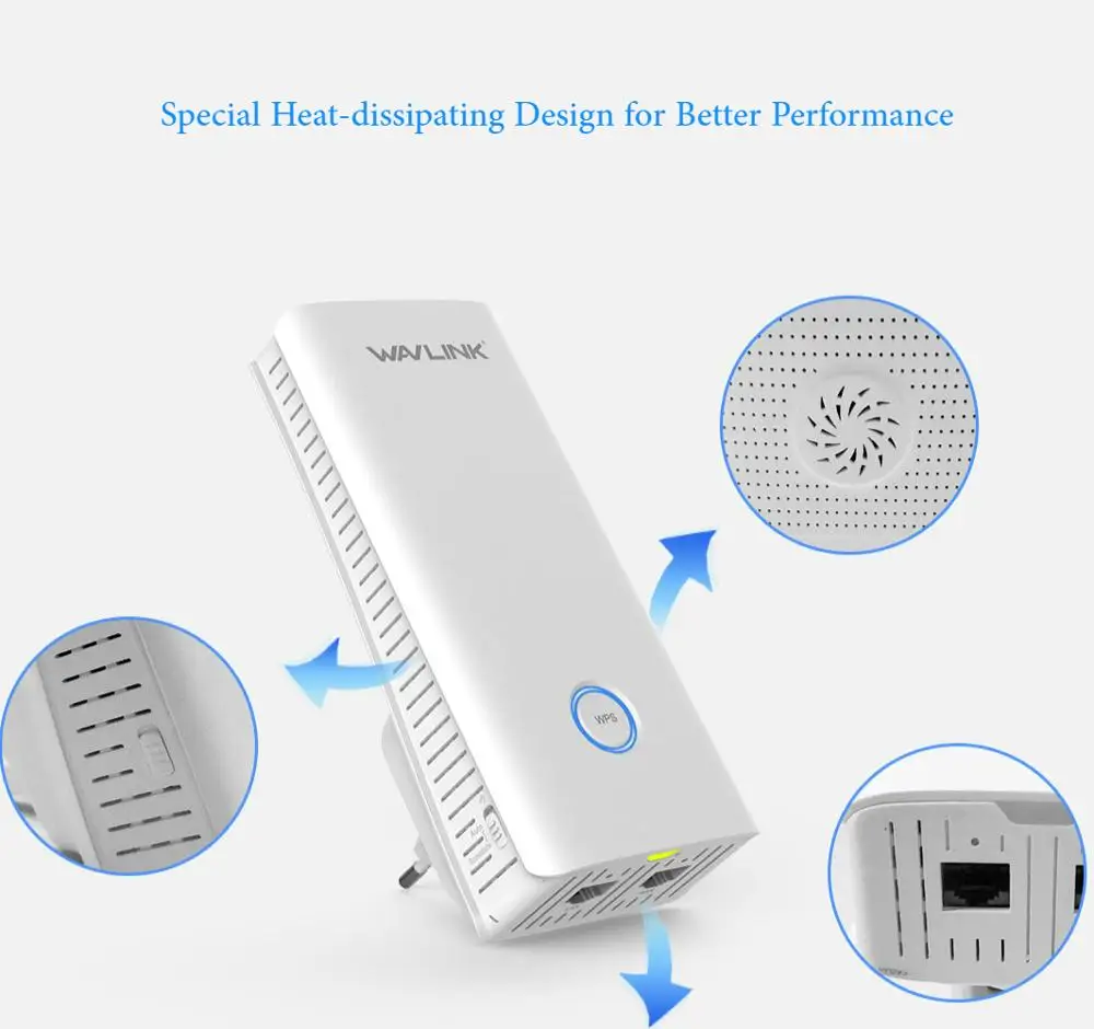 Wi Fi роутер Wavlink AC2100 беспроводной гигабитный репитер 2 4 ГГц + 5 двухдиапазонный
