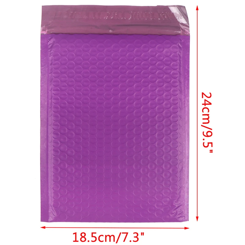 

10pcs Bubble Mailers purple Poly Bubble Mailer Self Seal Padded Envelopes Gift Bags For Book Magazine Lined Mailer Self Seal