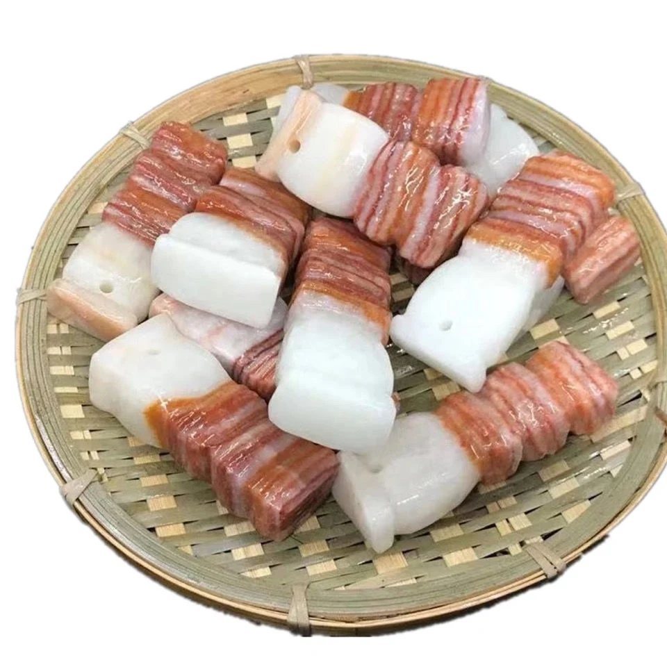 1pcsRare мясо Камень натуральная свиная камень странные каменный декоративный