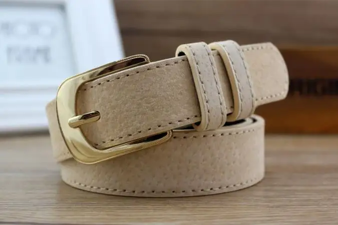 Ремень из свиной шкуры Женский декоративный разноцветный пояс натуральной кожи