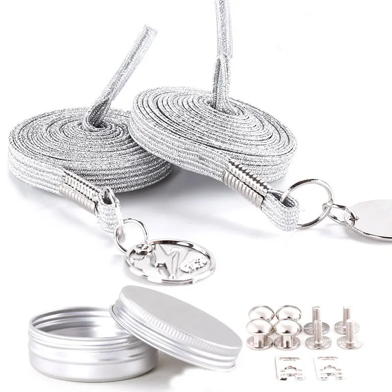 Популярные забавные ленивые шнурки без завязывания с коробкой быстрые и легкие